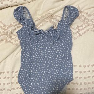 Wild Fable Floral Bodysuit